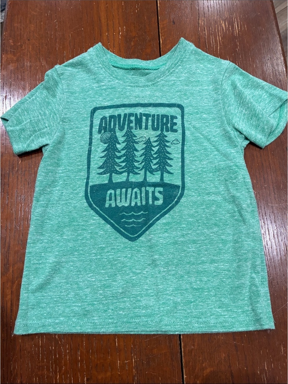 Kids' Adventure Awaits Graphic Tee - Size 3T